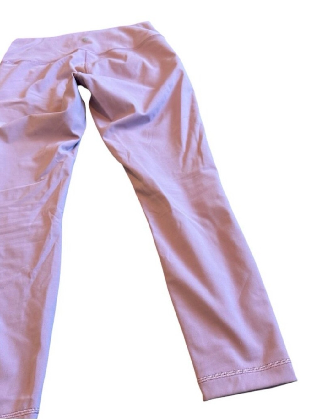 Lululemon Wunder Under High Rise Leggings Logo Full Length Stretch Size 8 Womens - Picture 9 of 10